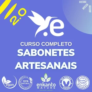 Imagem ilustrativa do Curso Saboaria Artesanal 2.0, ideal para quem deseja aprender a fazer sabonetes artesanais e iniciar um negócio lucrativo. Compre o curso de sabonetes artesanais e transforme sua paixão em renda.